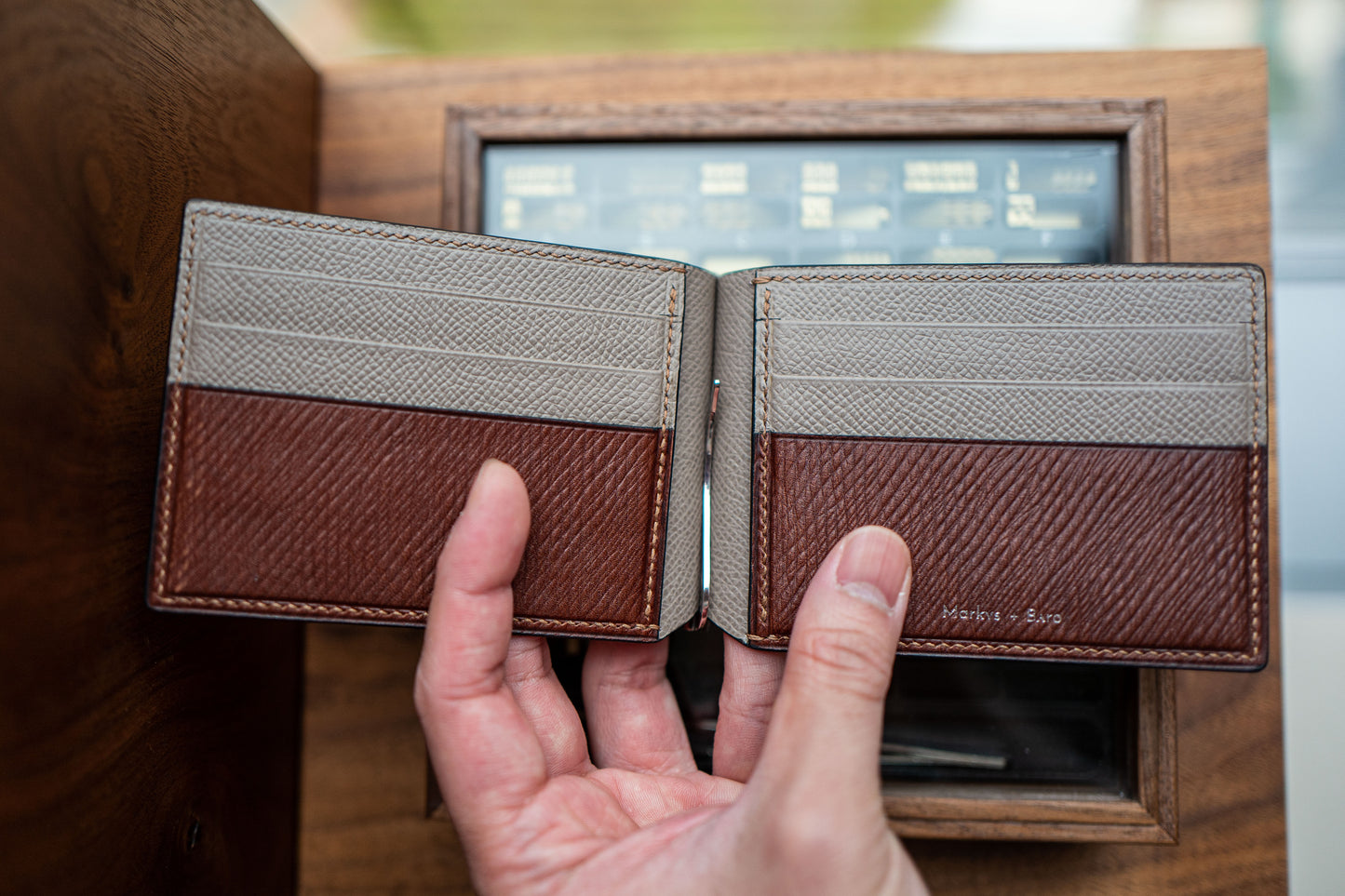 The Baxter Billfold Wallet with Money Clip