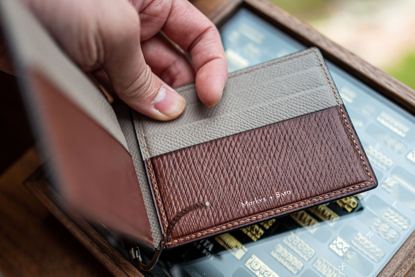 The Baxter Billfold Wallet with Money Clip